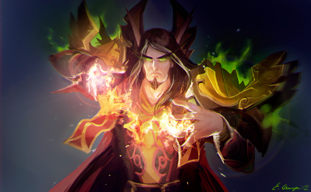 WoW: BE mage by AppleSin