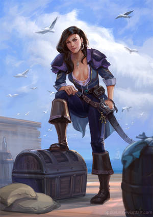 Commission: WoW captain by AppleSin Commission: WoW captain by AppleSin