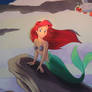 A little mermaid.