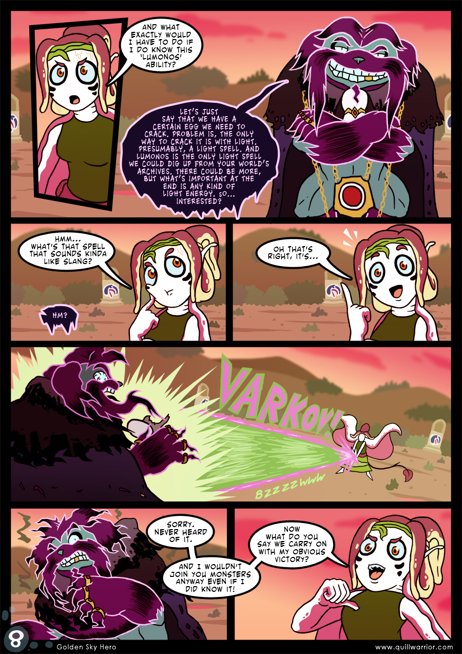 Golden Sky Hero ~ Chapter 6, Page 8