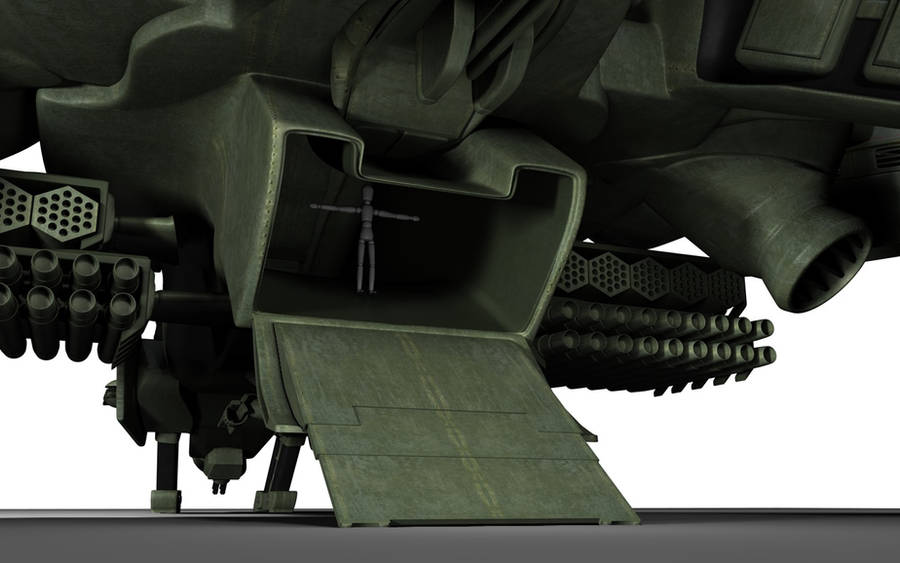 C-22 Viper Attackship - WIP 3 by MandesDesign