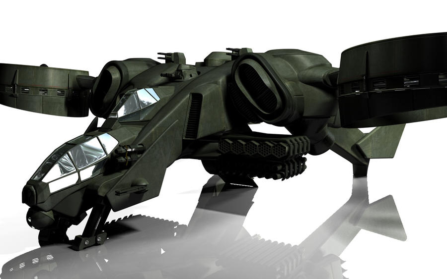 C-22 Viper Attackship - WIP 4 by MandesDesign
