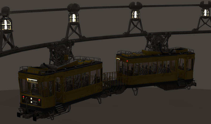 Toha Hi Station WIP - Train by MandesDesign