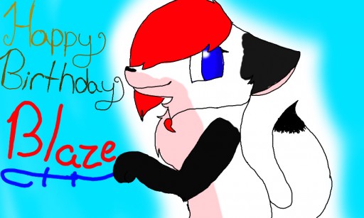 Happy Birthday Blaze!