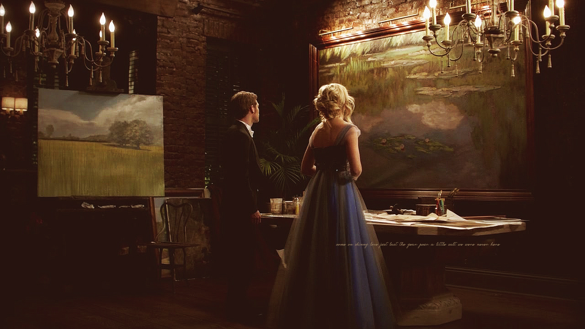 Klaus X Caroline Wallpaper 2 By Super Trouper On Deviantart Klaus X Caroline Wallpaper 2 By Super Trouper On Deviantart