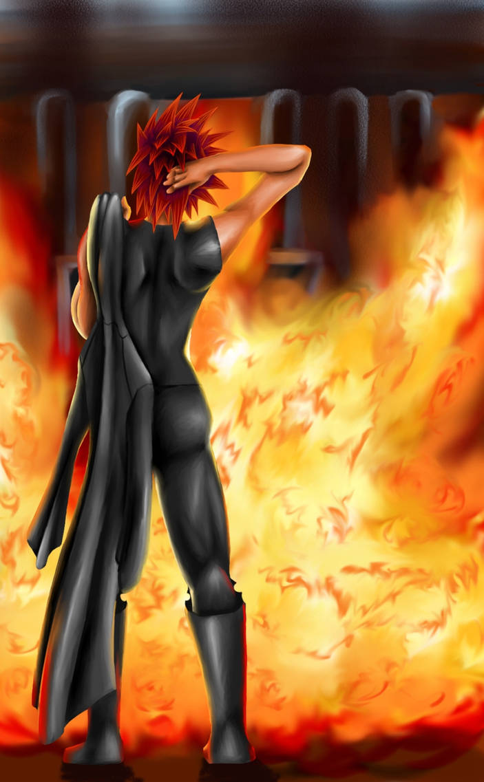 Axel- A Hard Day's Work by randomocity27