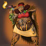 Pregnant Maori Fire Goddess