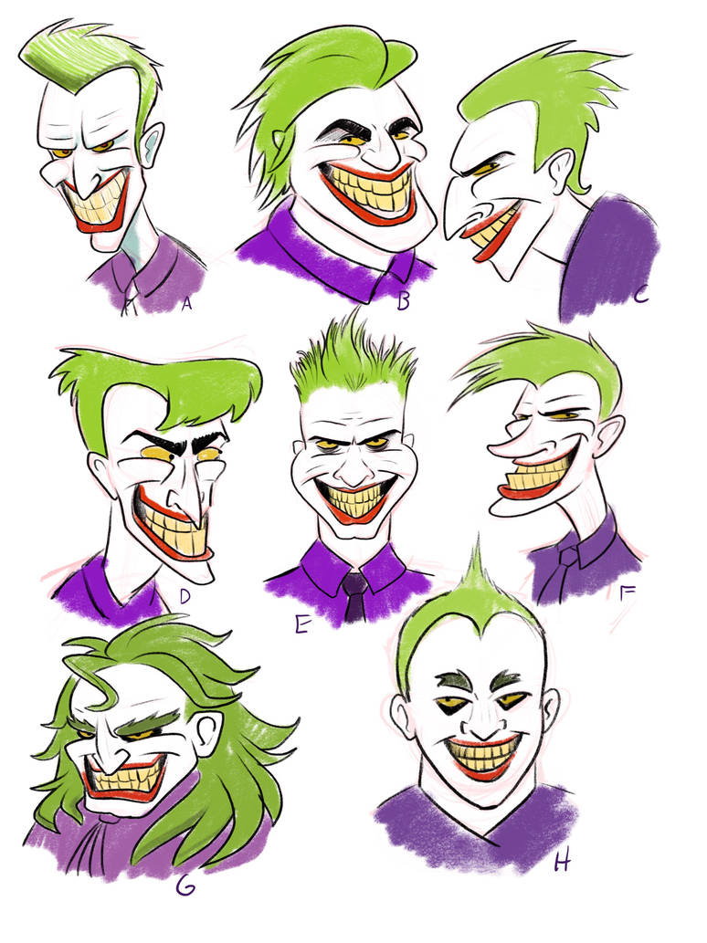 Joker Doodles by DevinQuigleyArt on DeviantArt