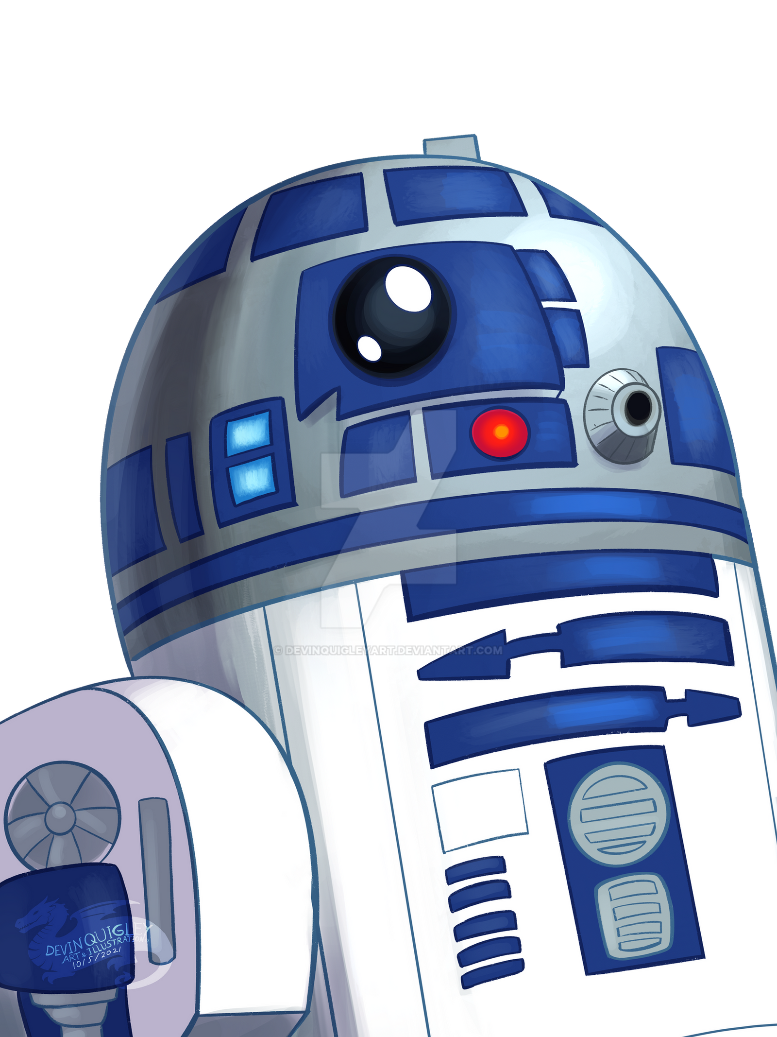 Sir Raptor PR, Sir Raptor, R2D2 by DevinQuigleyArt on DeviantArt