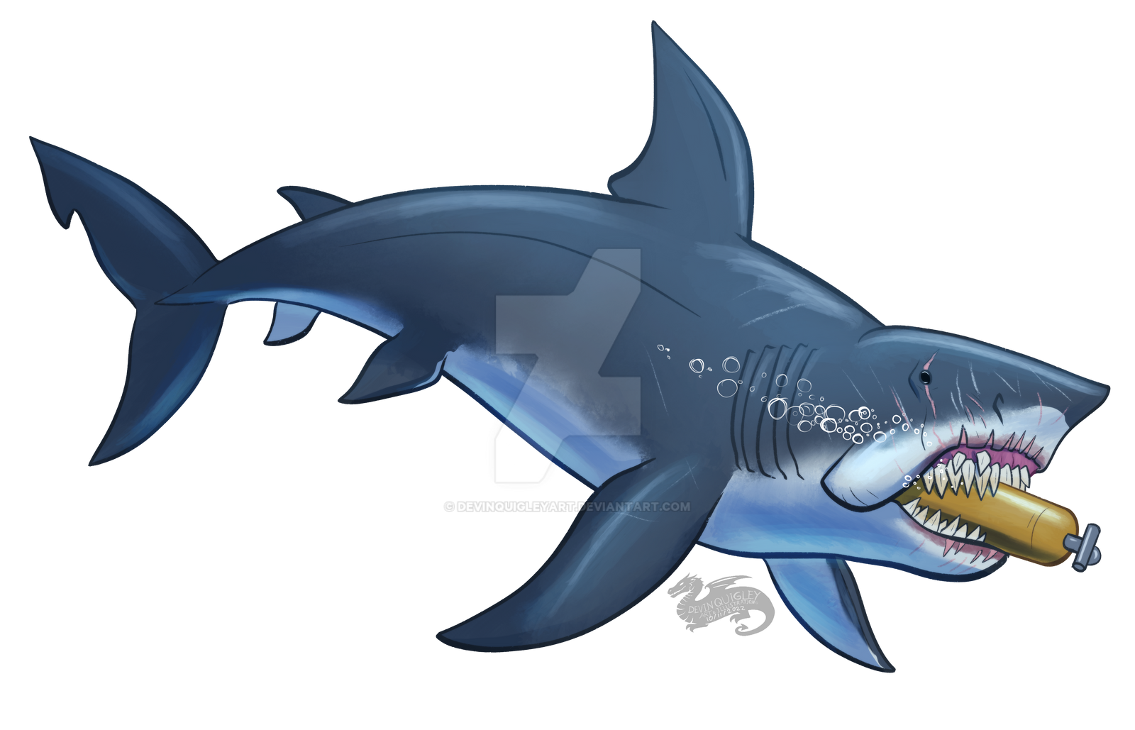 Sir Raptor PR, Sir--Raptor, Bruce The Jaws Shark by DevinQuigleyArt on DeviantArt