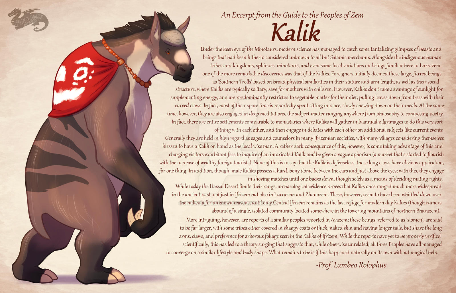 Scenes Kalisk Guide to the Kaliks by DevinQuigleyArt on DeviantArt