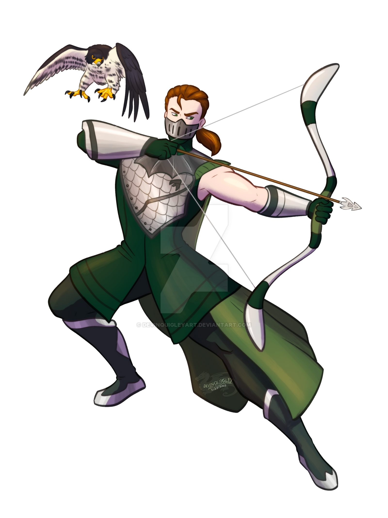 Falconer Ranger CM, Clockwerksoul, Falconer by DevinQuigleyArt on DeviantArt