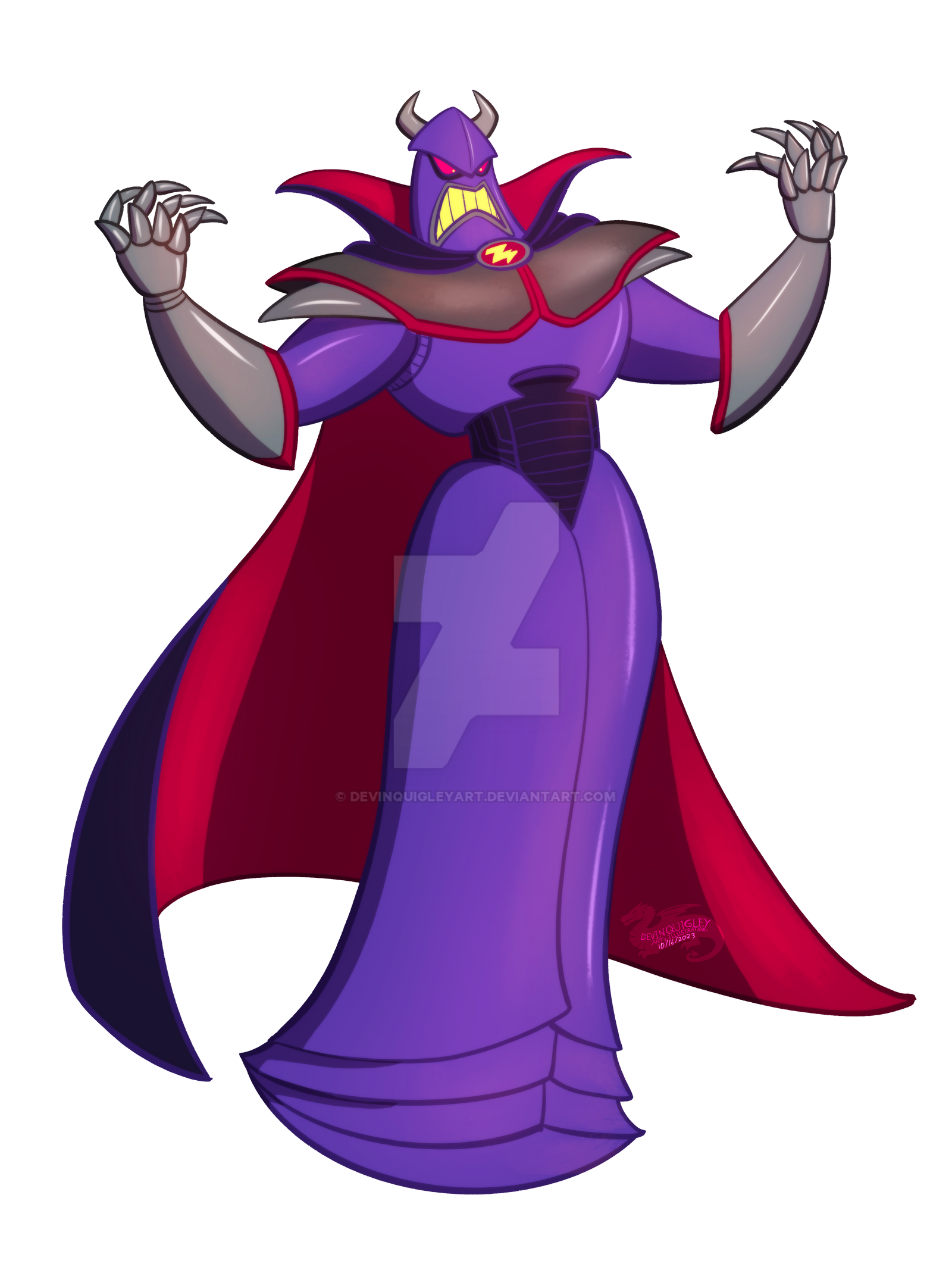 Sir Raptor PR, Sir--Raptor, Zurg by DevinQuigleyArt on DeviantArt