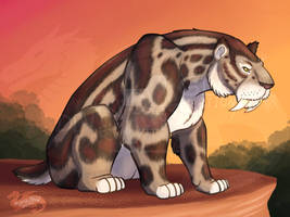 Smilodon Sunset