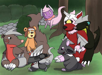 Pokemon Realms: Happy Family~