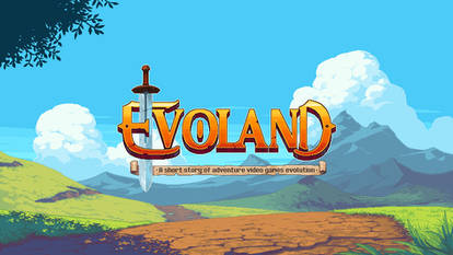 Evoland Titlescreen