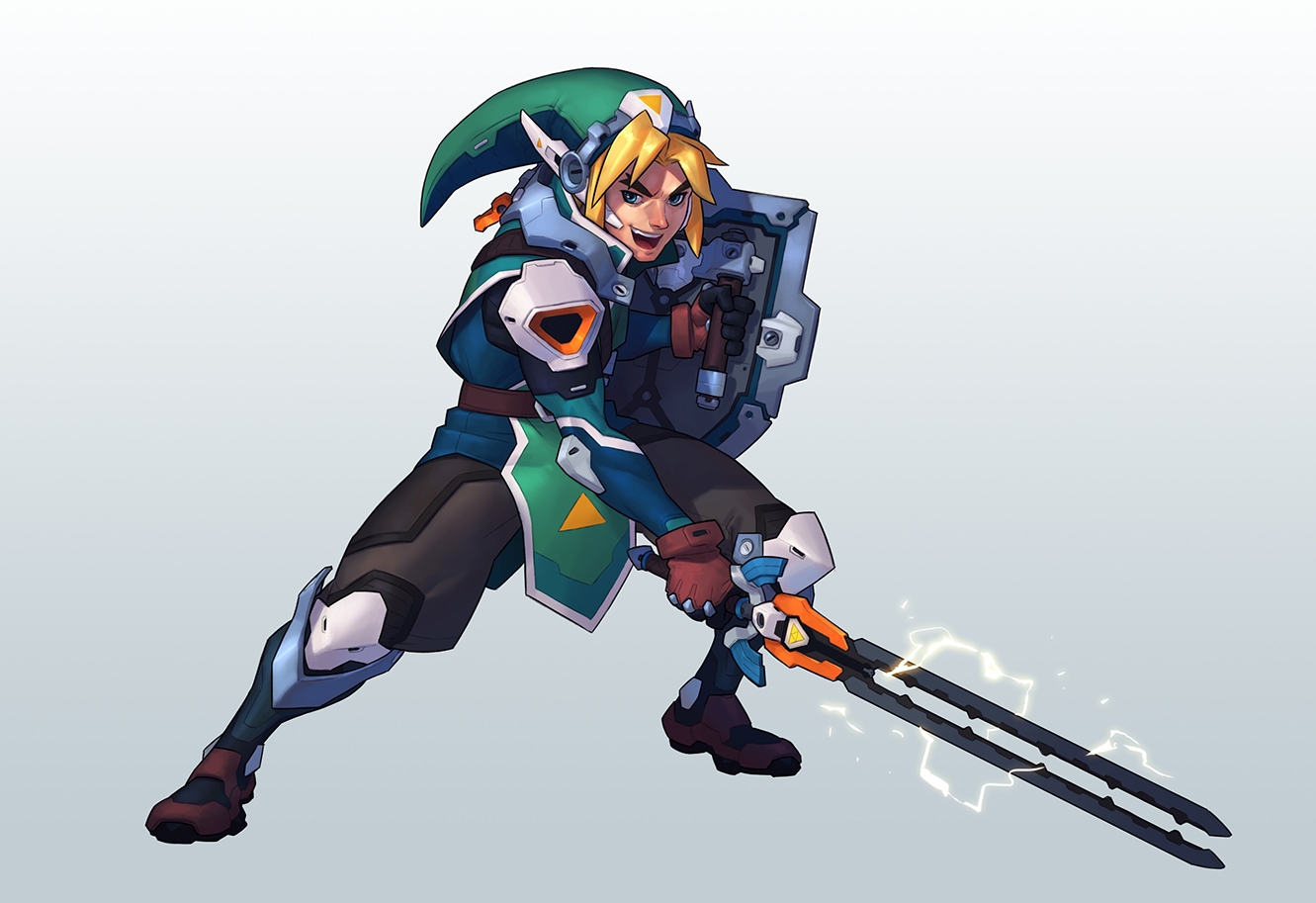 CDChallenge Legend of Zelda - Link