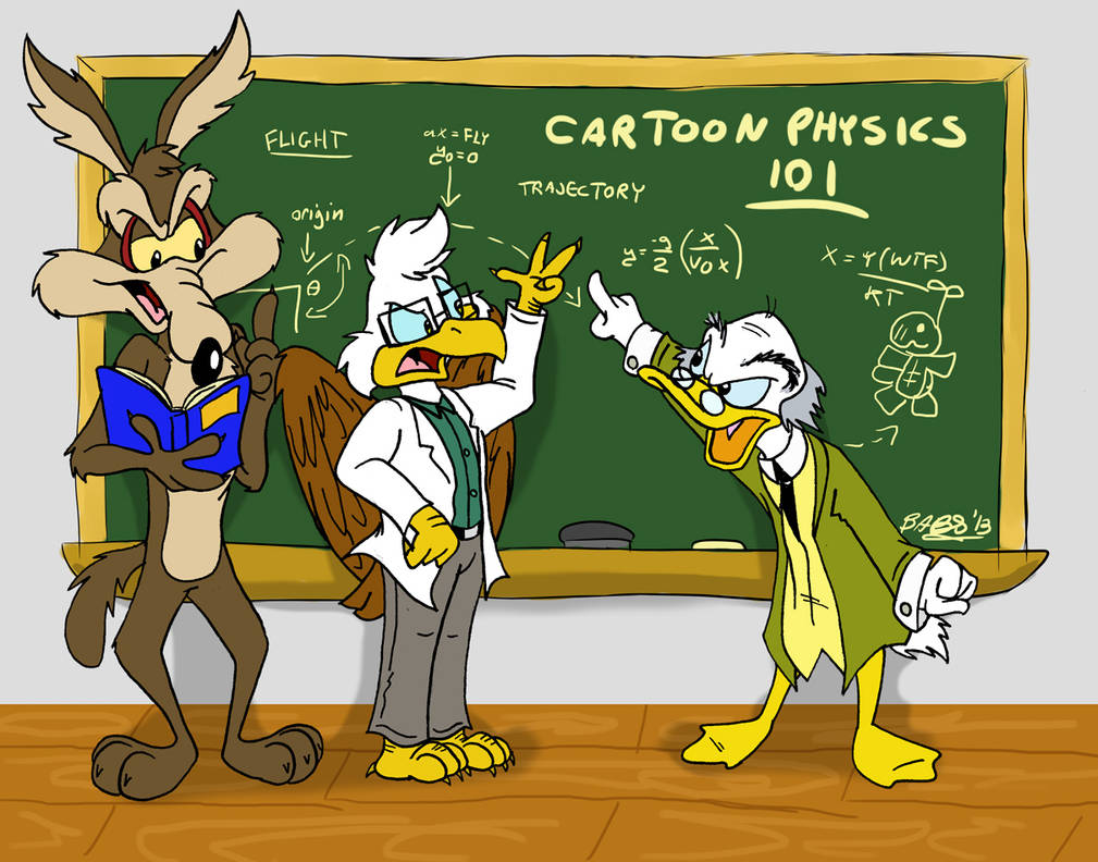 Cartoon Physics 101 by TDotBabs on DeviantArt