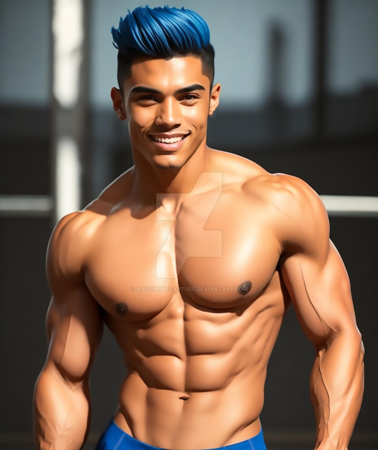 Exotic Latino Hunk by MasculineCapture on DeviantArt