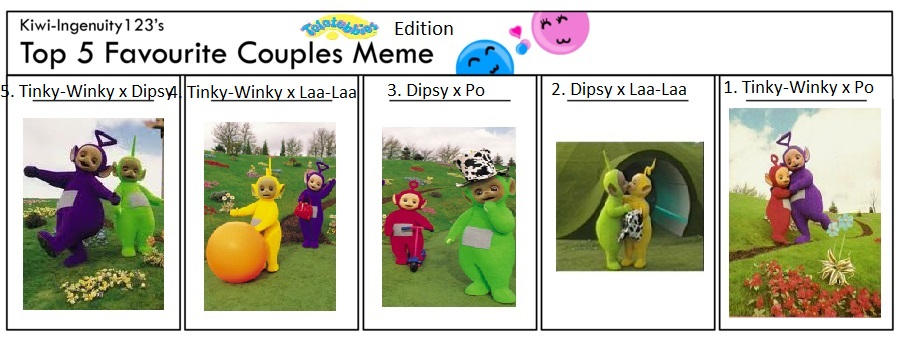Couples: Teletubbies Edition by watchfullkittycat32 on