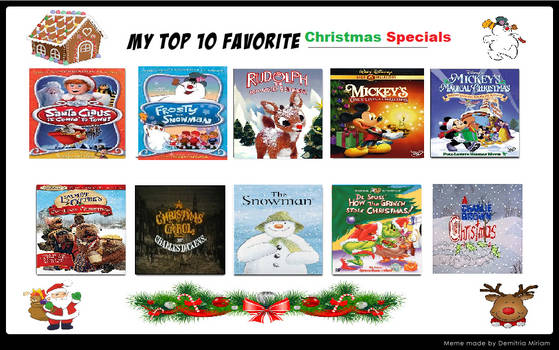 My Top 10 Favorite Christmas Specials