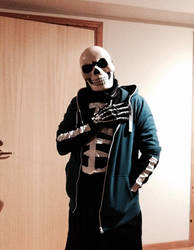 Sans the Skeleton cosplay