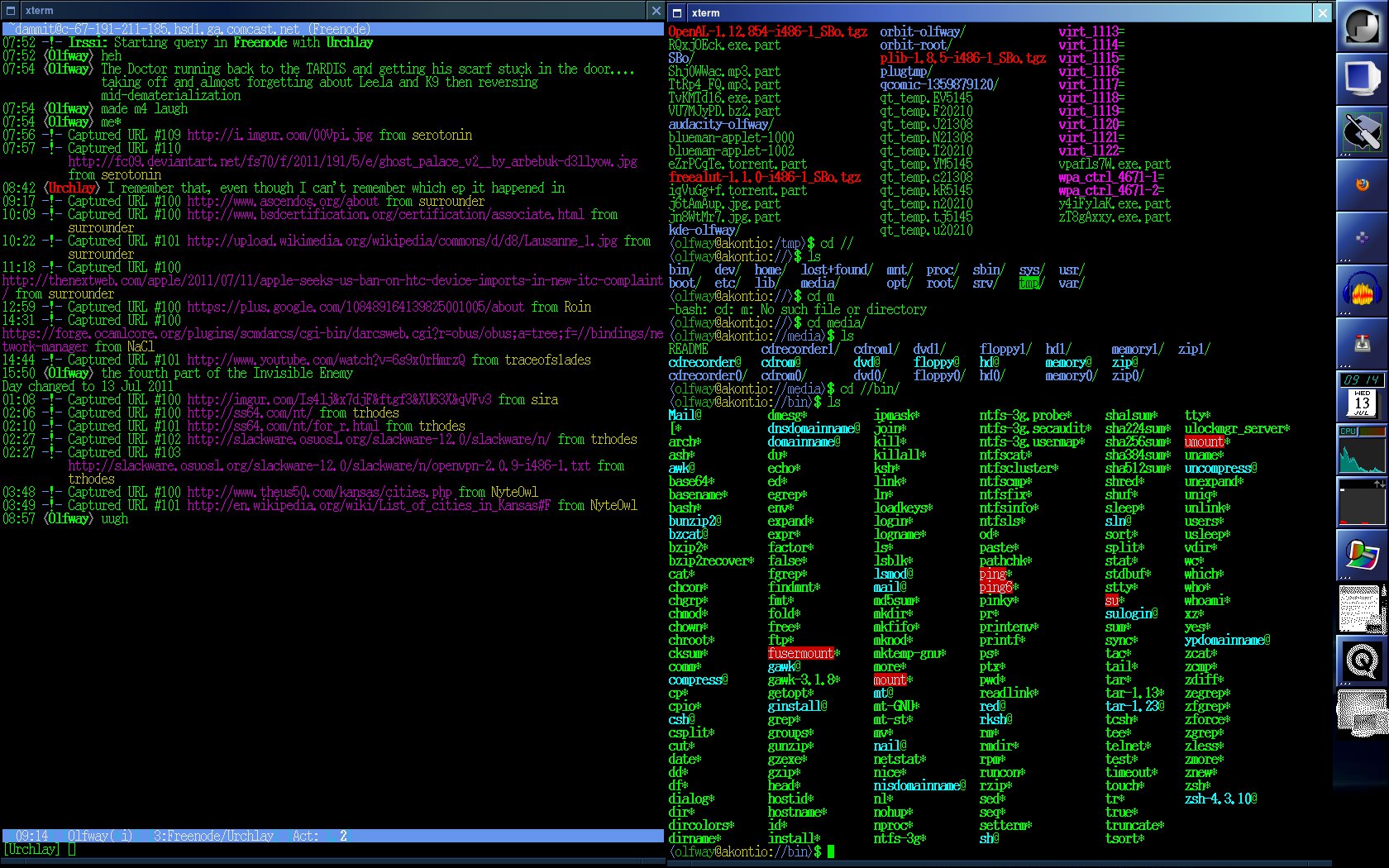 Slackware Linux Screencap 2 by razgriz12991 on DeviantArt