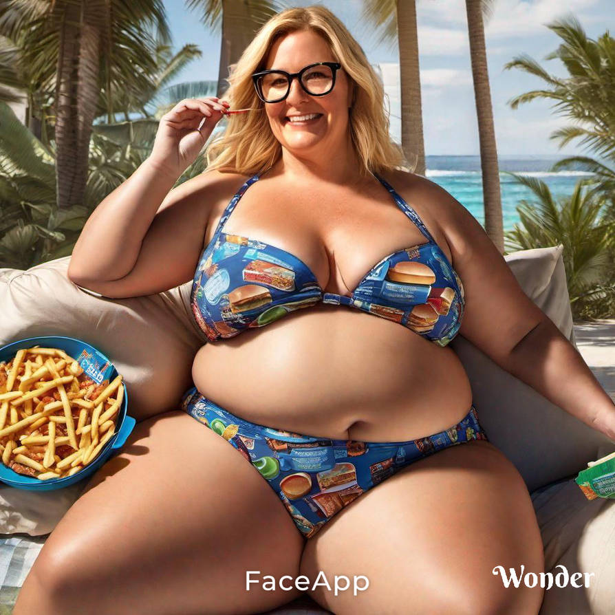 Supersized Michelle Fischbach by JoeTheMama89 on DeviantArt