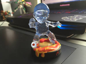 Custom Shadow Mario Amiibo