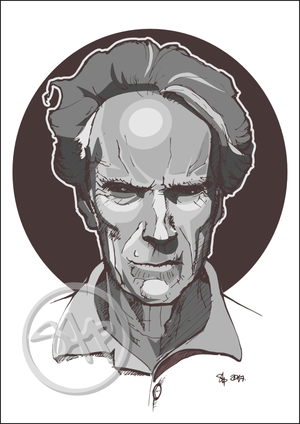 Clint Eastwood by jade-starck on DeviantArt