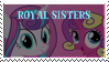 Flurry Heart and Skyla Crystal Royal Sisters Stamp by TaionaFan369