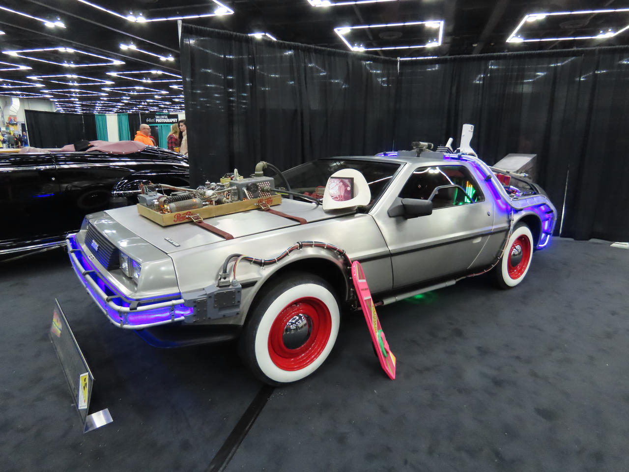Red Time Machine Delorean Time Machine - 1955 to 1885 by TaionaFan369 on DeviantArt