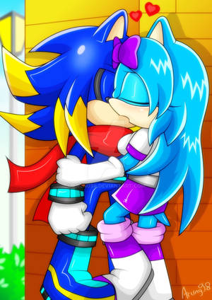 sonAmy °•~♡~•° in 2023  Sonic funny, Sonic fan characters, Classic sonic