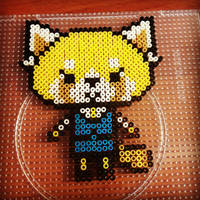 Retsuko Hama Beads ( aggretsuko ) 