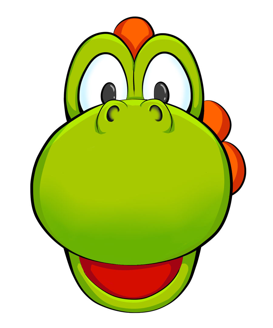 Yoshi S Head By Orangebownanens On DeviantArt