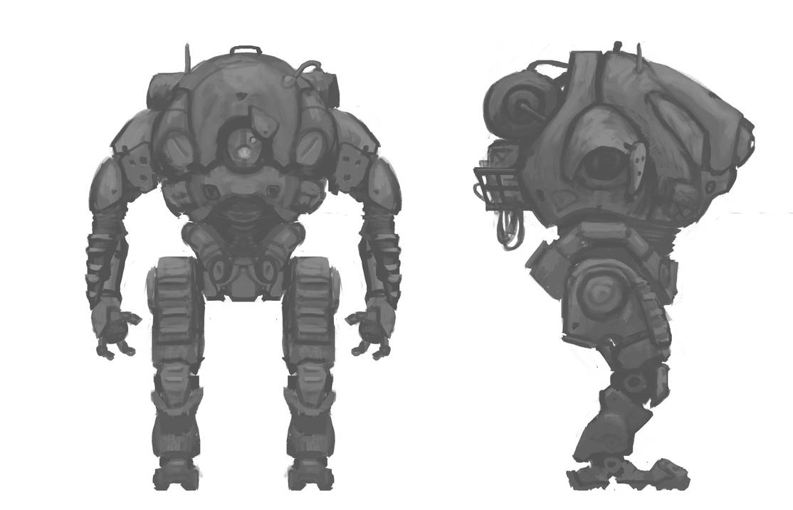 robot character sheet by SilentIvo on DeviantArt