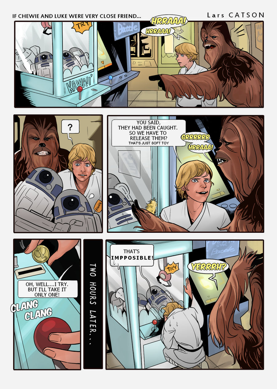 If Chewie and Luke were best friend.....page1