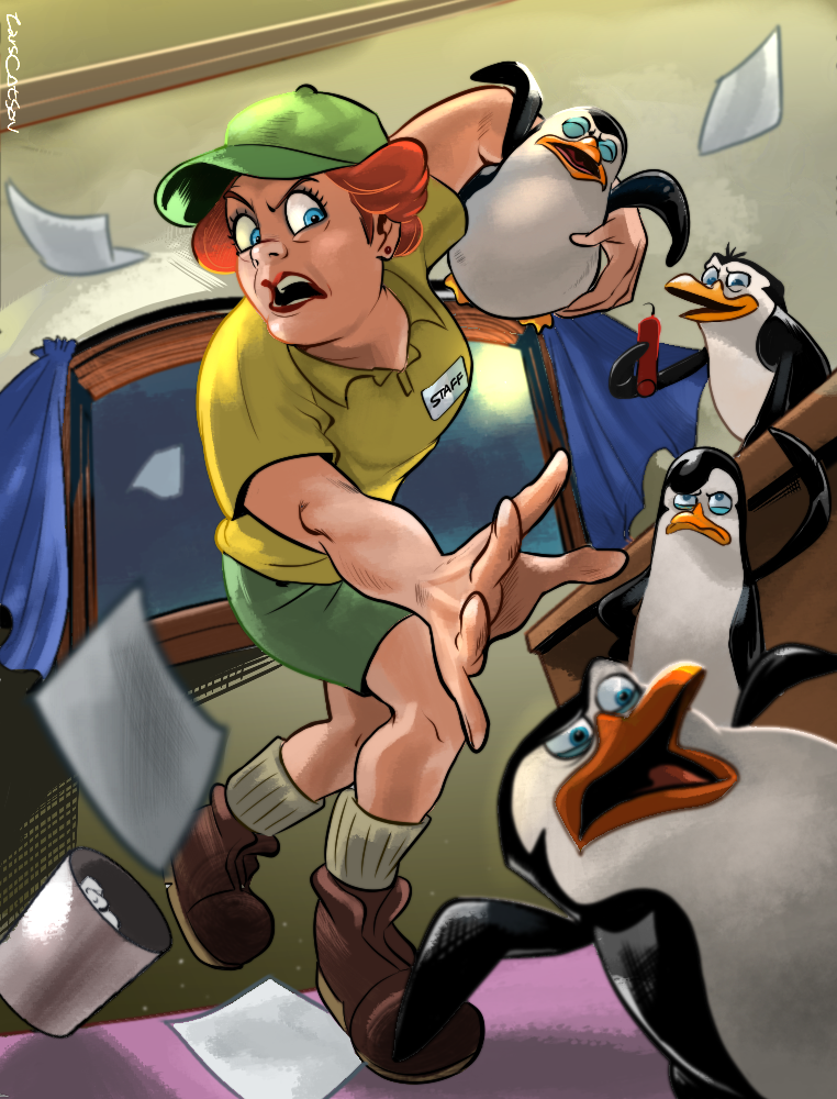 Alice the Zookeeper V The Penguins!