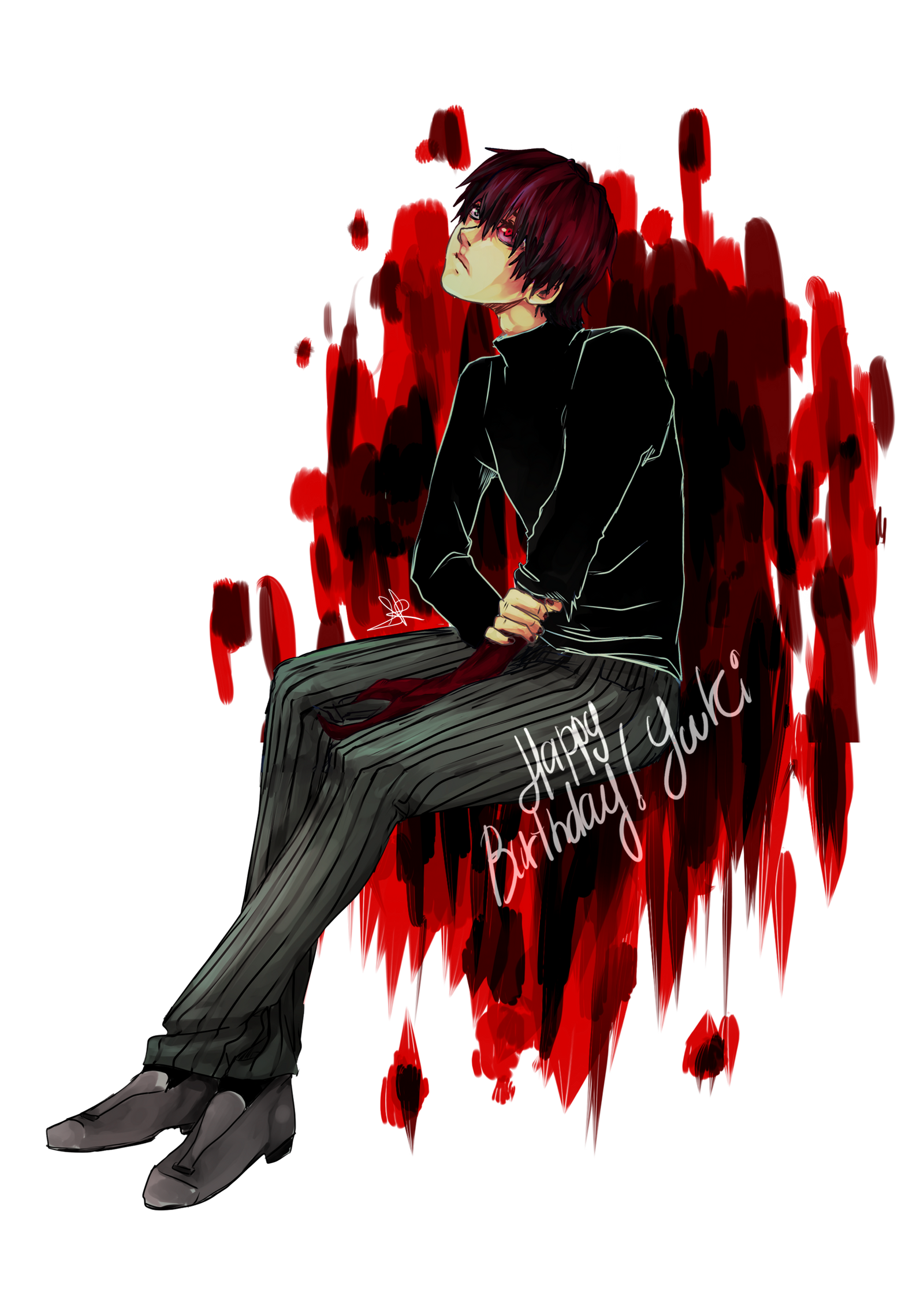 Kaneki Ken Red Hair By Bomerannapolis On Deviantart Kaneki Ken Red Hair By Bomerannapolis On Deviantart