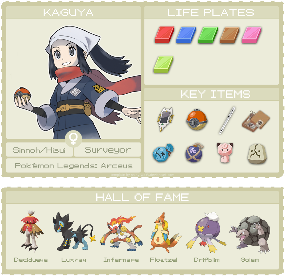 cohost! - Pokémon Legends: Arceus Throwable Item Tracker