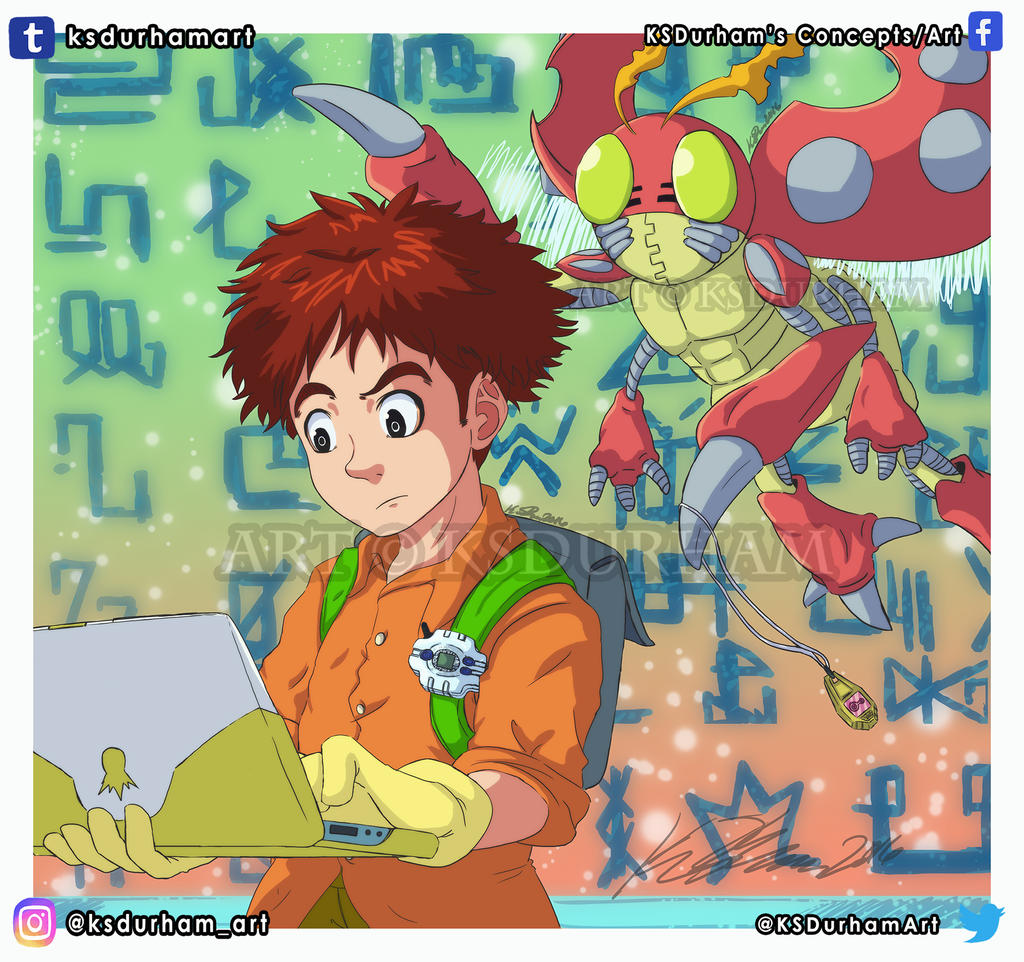 Digimon: Izzy and Tentomon