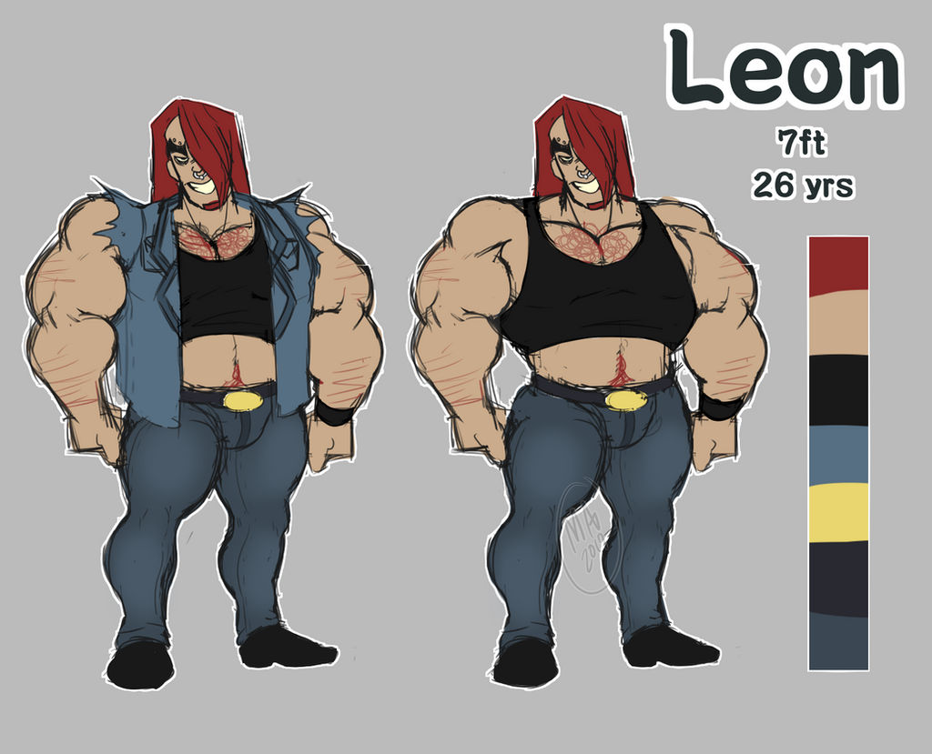 Leon reference sheet by MindART-ftw on DeviantArt