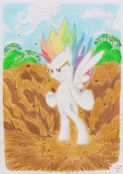 Rainbow Dash power up!