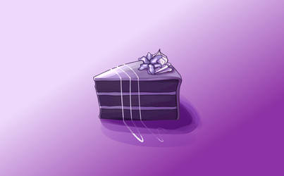 Ube Macapuno Cake Wallpaper