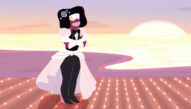 Garnet's wedding outfit wallpaper