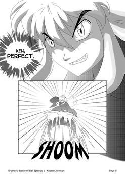 Brotherly battle of ball page 07