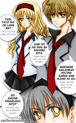 Sailor Moon fan comic: page 07