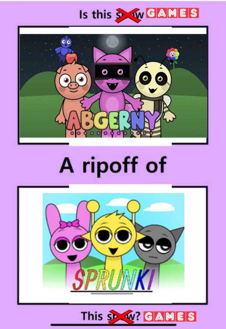 Is Abgerny a rip off of sprunki? by alexhuff2010 on DeviantArt