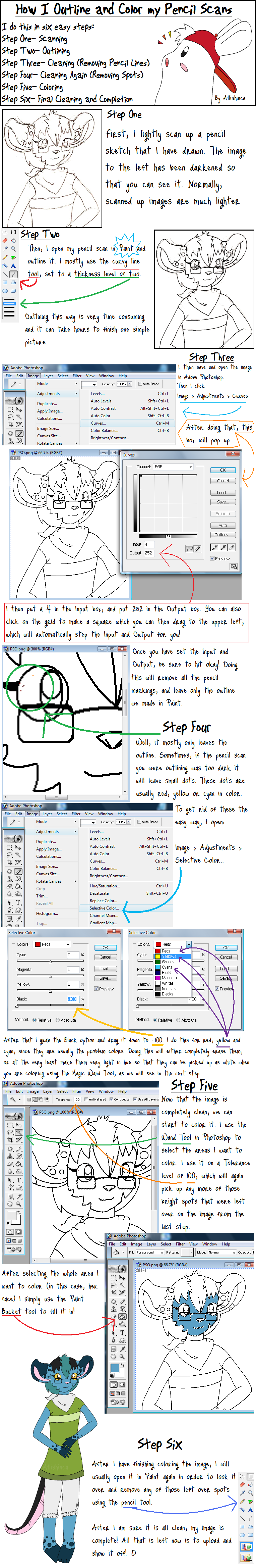 Digitalizing Sketches Tutorial