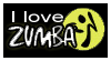 stamp: I love ZUMBA